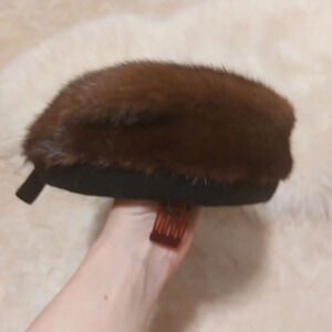 Vintage mink Bergdorf  Goodman hat